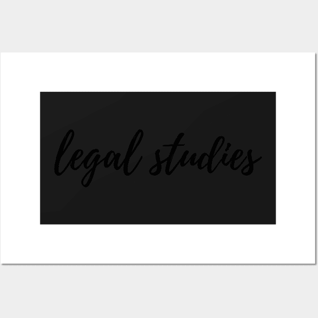 Legal Studies Binder Label Wall Art by stickersbyjori